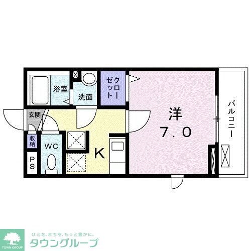 レジデンス鎌倉の物件間取画像