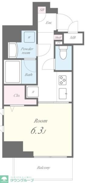 RYOGOKU STATION RESIDENCEの物件間取画像