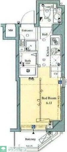 ARTESSIMO LINK COMODOの物件間取画像