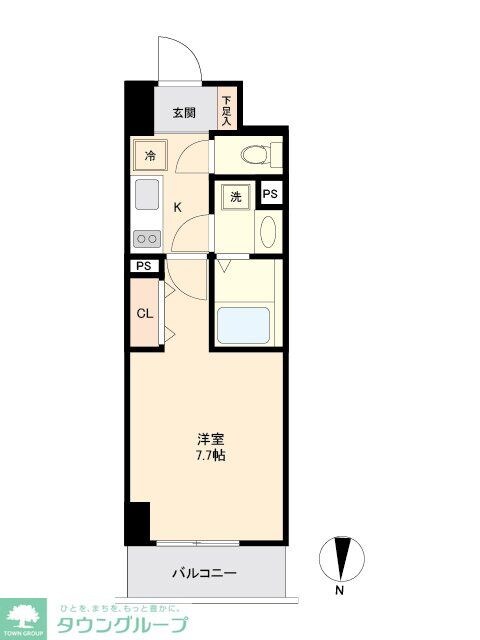 リテラス森下の物件間取画像