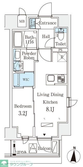 リテラス住吉の物件間取画像