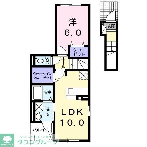モルゲンロートの物件間取画像