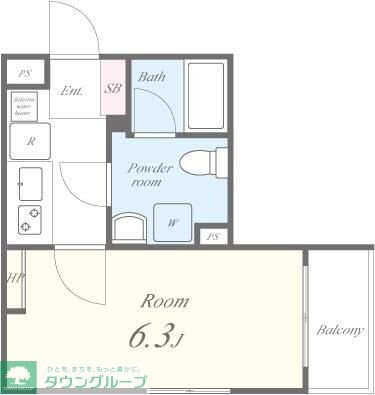ランドヴィル千住柳町の物件間取画像