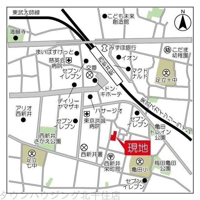 アルファコート西新井の物件内観写真