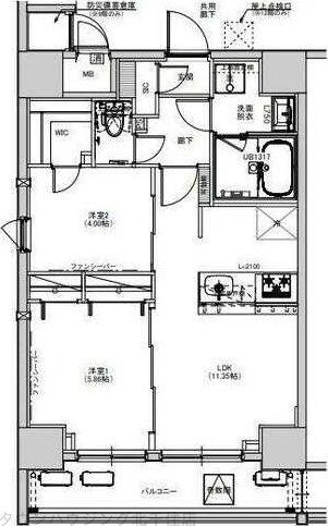 S-RESIDENCE綾瀬rivieの物件間取画像