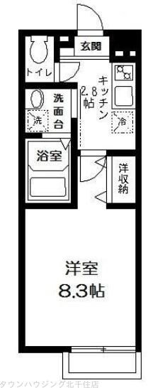 サンハイムの物件間取画像
