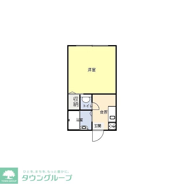 アーバンハイツの物件間取画像