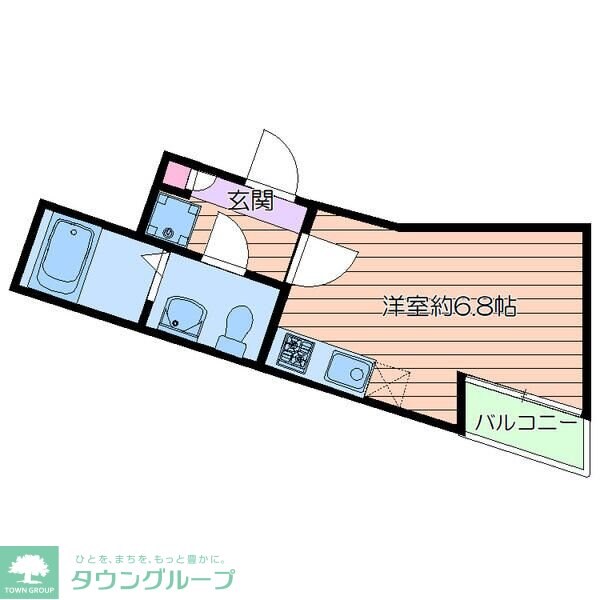 Well-being北千住の物件間取画像