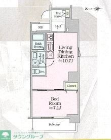 アイルグランデ浅草の物件間取画像