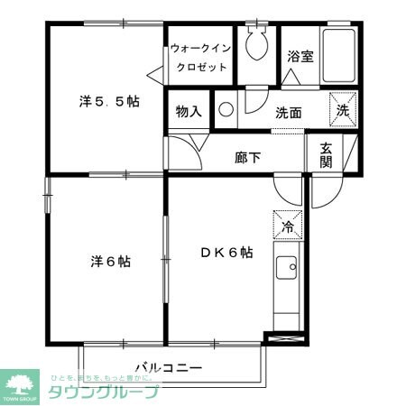 ルミエールセンジュの物件間取画像