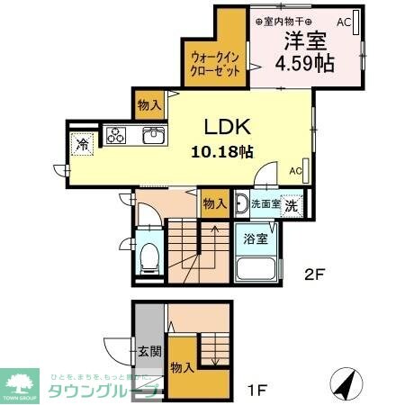 ファミユDの物件間取画像