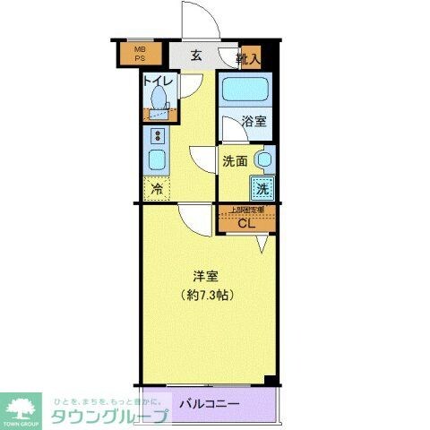クレヴィスタ柴又の物件間取画像