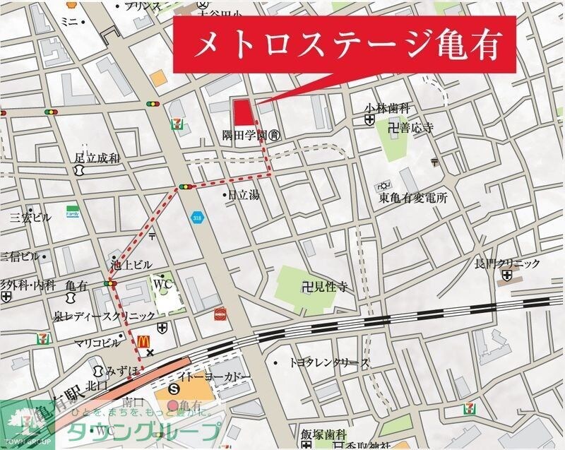 メトロステージ亀有の物件内観写真