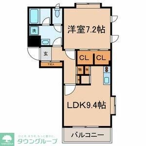 ミラコスタの物件間取画像