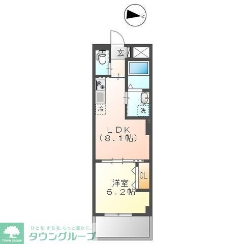 ルミエール高野の物件間取画像