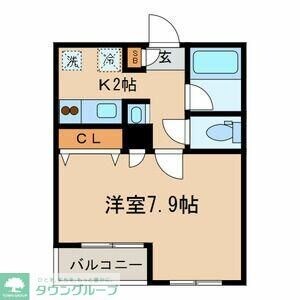 パラシオ北綾瀬の物件間取画像
