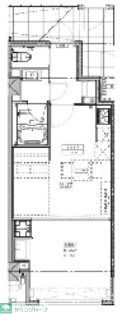 ルミーク北千住の物件間取画像