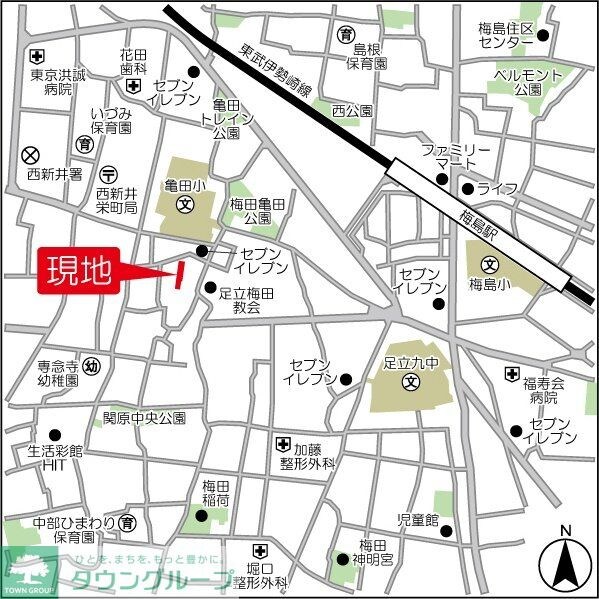 コンフォリア西新井の物件内観写真