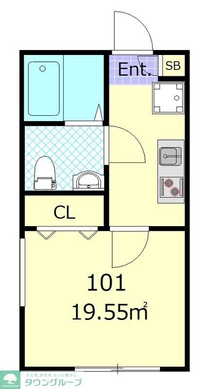 ファイルヒェン五反野の物件間取画像