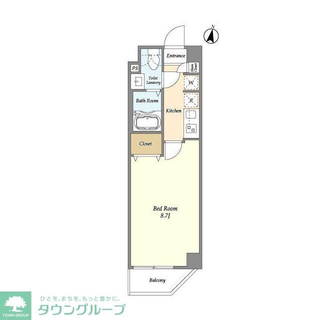 アルファコート青砥4の物件間取画像