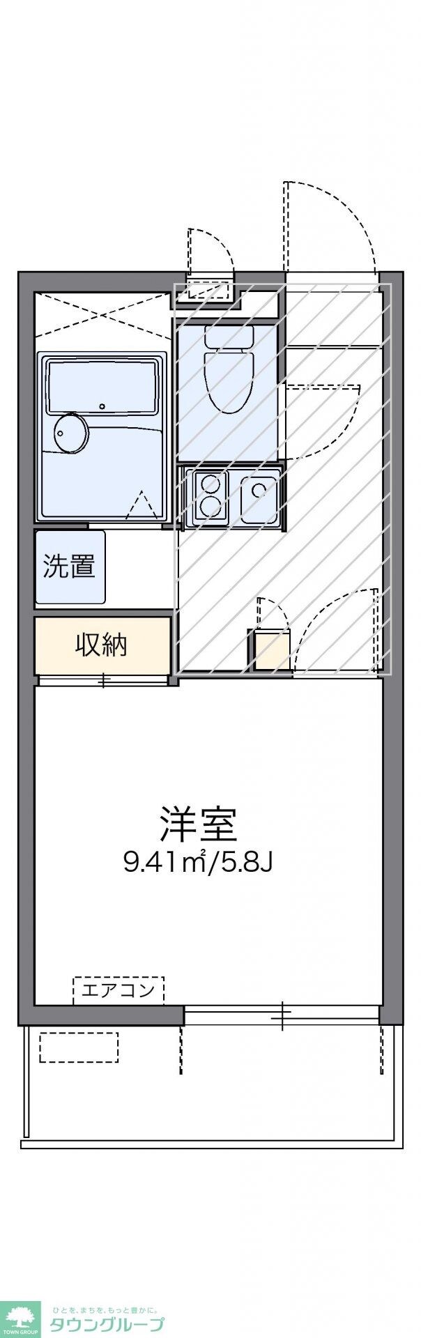 レオパレスLUNA PIENAの物件間取画像