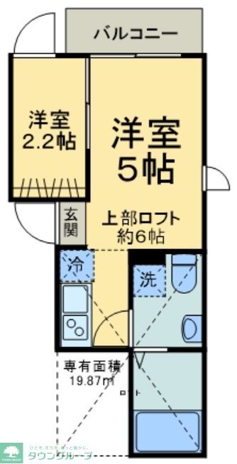 SORA西新井の物件間取画像