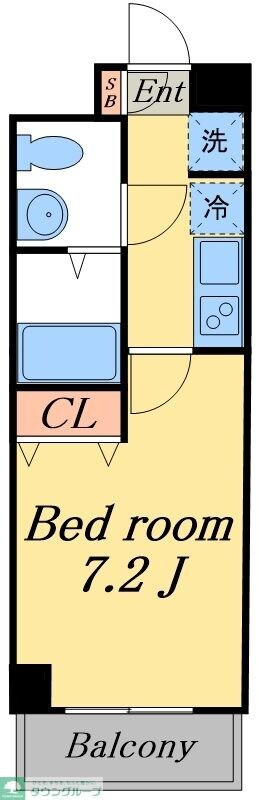 アルファコート青砥の物件間取画像