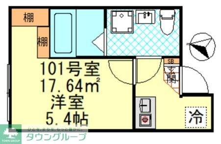 CK四ツ木の物件間取画像