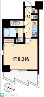 オモチデ扇大橋の物件間取画像