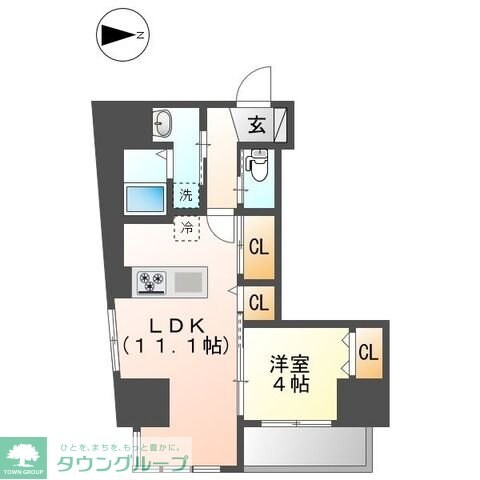 Bonheur Dear courtの物件間取画像