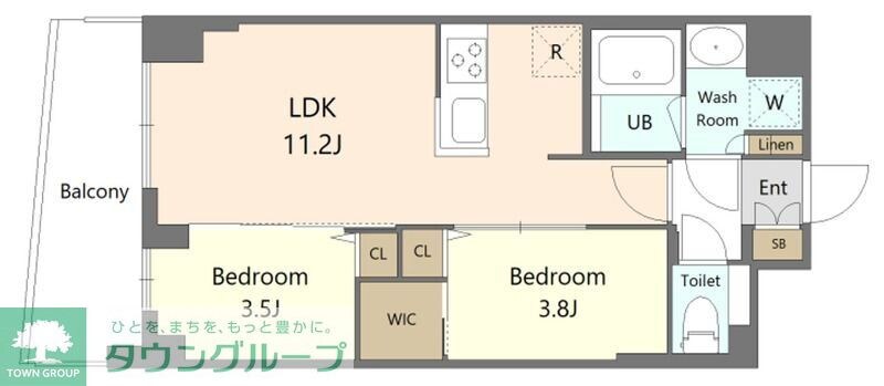 S-RESIDENCE北綾瀬awesomeの物件間取画像