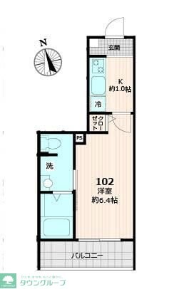 URBAN MILLSの物件間取画像