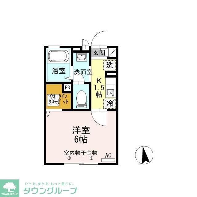 アビテ西新小岩の物件間取画像