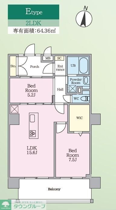 (仮称)南越谷・PJの物件間取画像