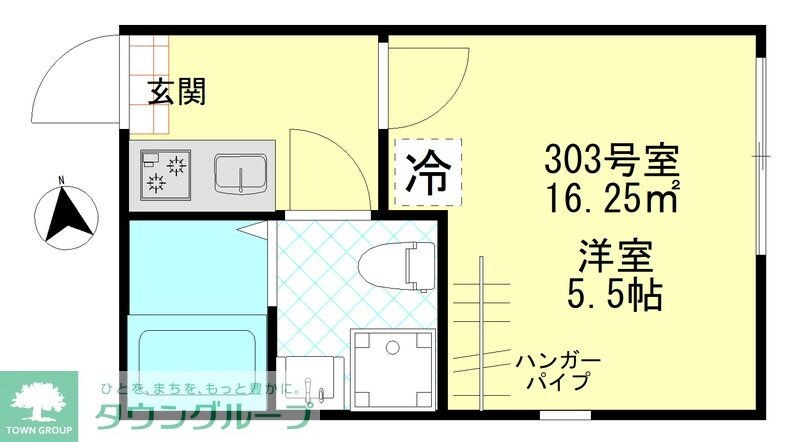 コンフォート東四ツ木の物件間取画像
