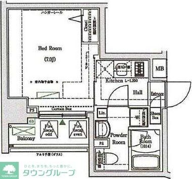 ラフィスタ金町の物件間取画像