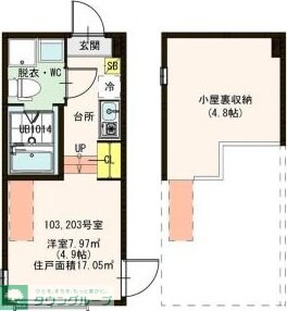ハーモニーテラス足立VIIの物件間取画像
