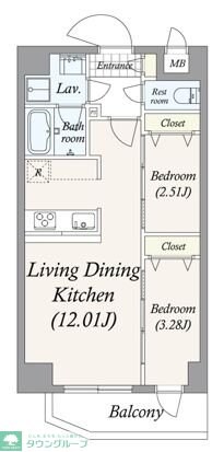 GRAN PASEO 谷在家の物件間取画像