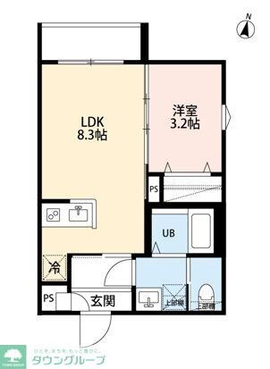 yui terraceIIの物件間取画像