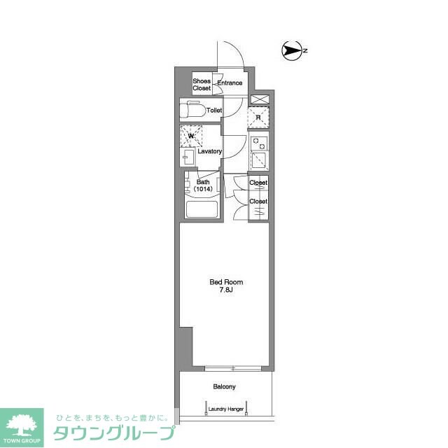 コンフォリア西新井の物件間取画像