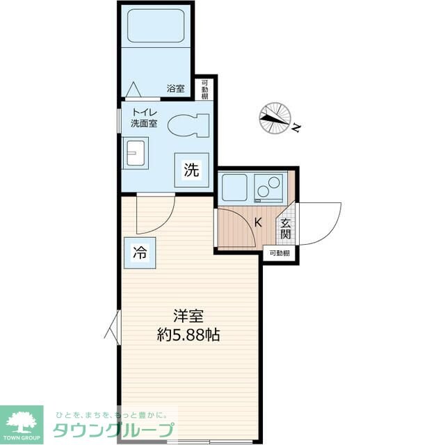 メゾンド・アヴェニール亀有の物件間取画像