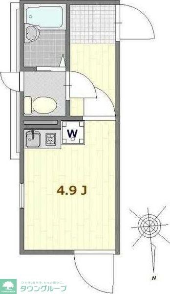 リブ亀有の物件間取画像