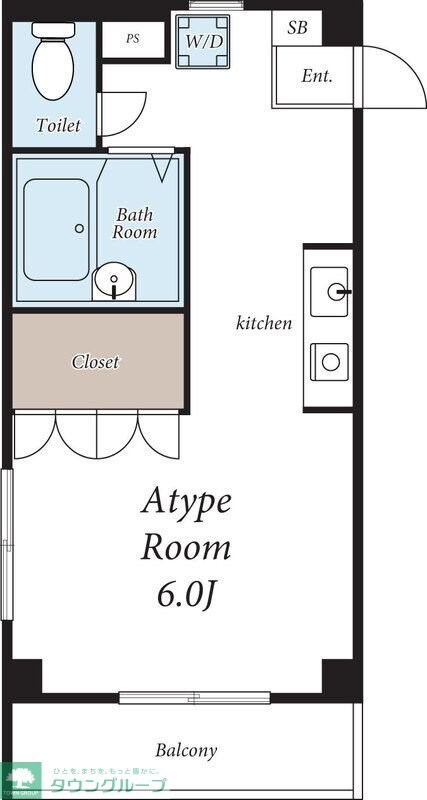 ヴィラ綾瀬の物件間取画像