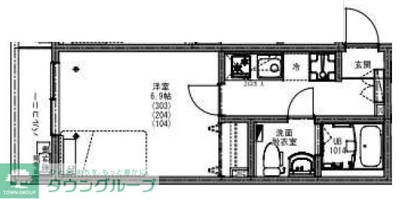 KEIAI RESIDENCE 梅島の物件間取画像