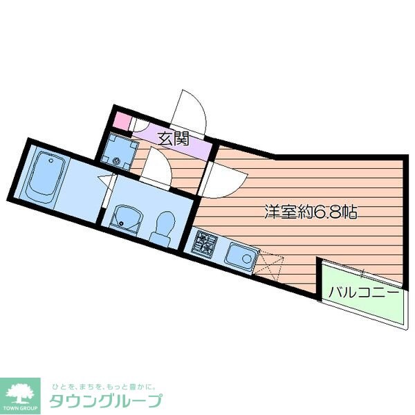 Well-being北千住の物件間取画像