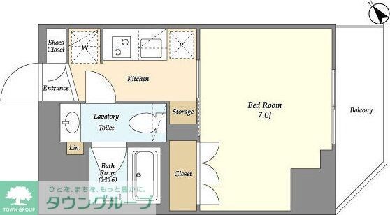 ルジェンテ・バリュ上野根岸の物件間取画像