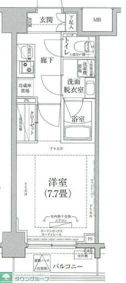 アイルグランデ北綾瀬の物件間取画像