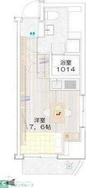 リフィオ浅草橋の物件間取画像