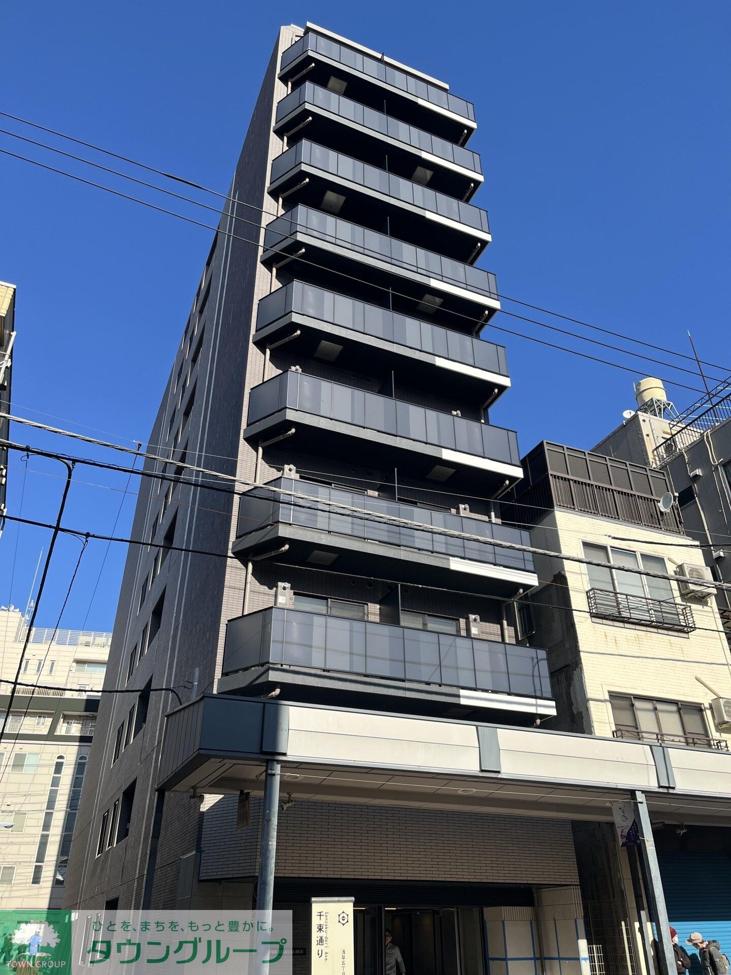 ベルグレード浅草DUEの物件外観写真