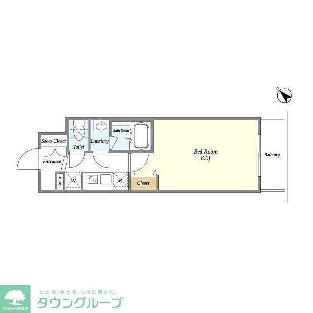 ライトテラス蔵前の物件間取画像